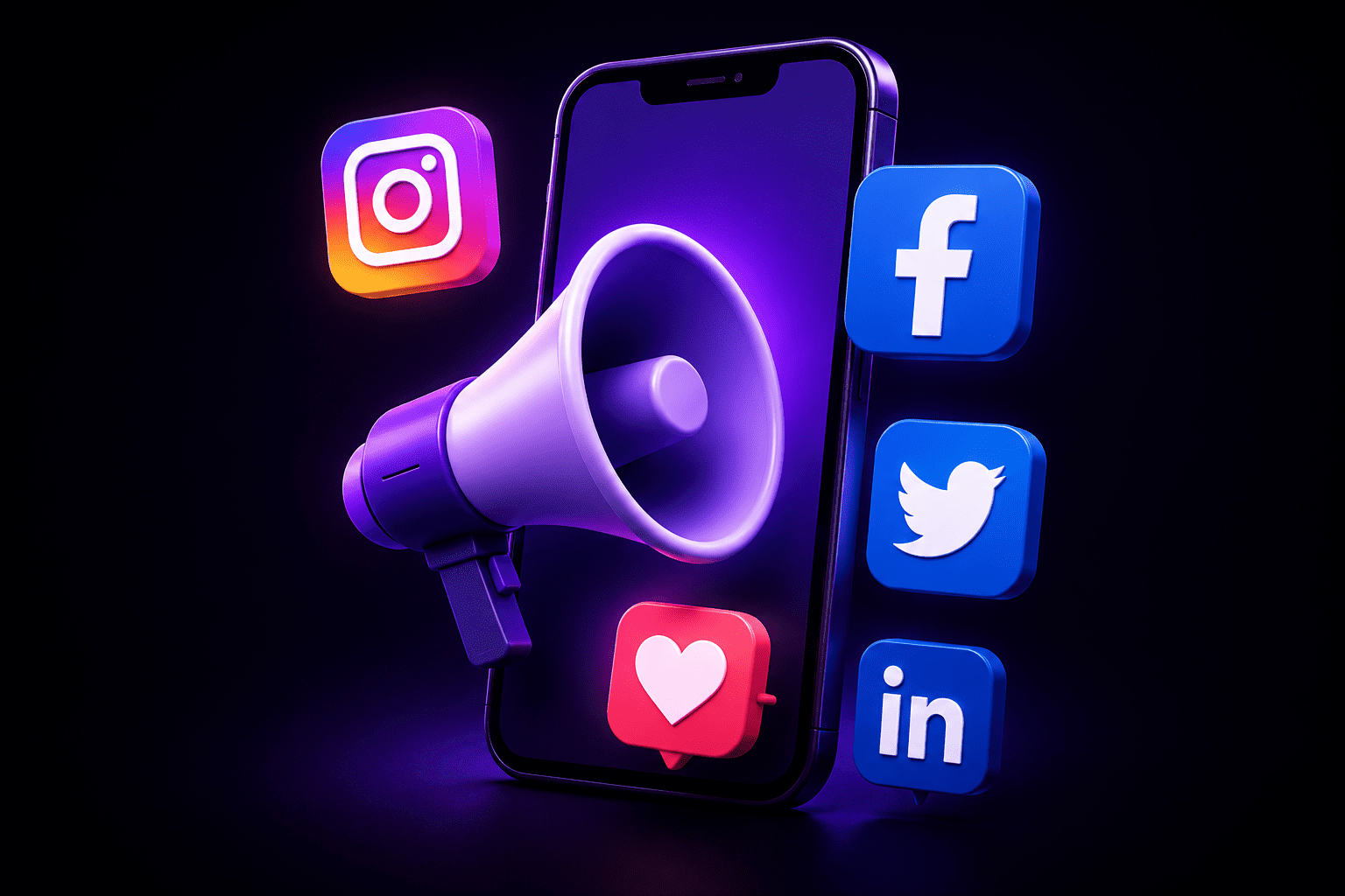 Social Media Marketing services in Kottayam showing brand management and social media ad campaigns
